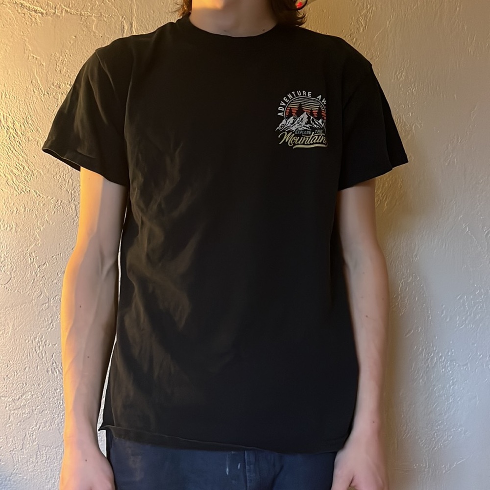 SCW Navy Blue Medium Short Sleeve Tee Shirt
